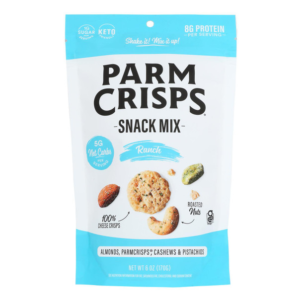 Parm Crisps - Snack Mix Ranch Parm Crisp - Case Of 12-6 Oz