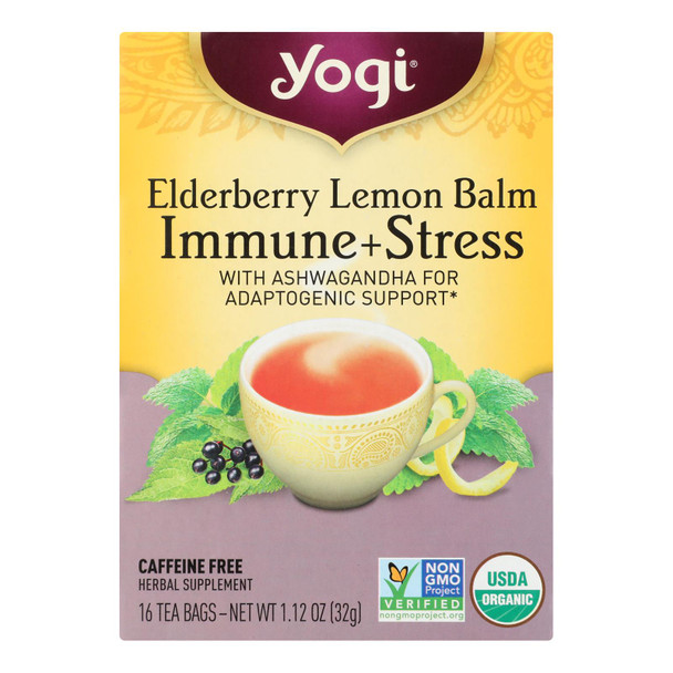Yogi - Tea Elbry Lemon Blm Imm - Case Of 6-16 Bag