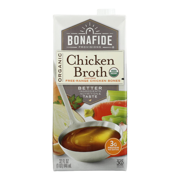 Bonafide Provisions - Broth Chicken - Case Of 6-32 Fz