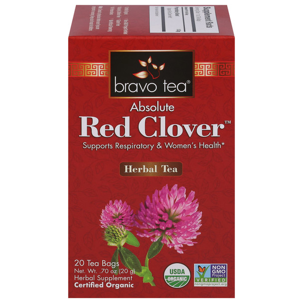 Bravo Teas&herbs - Tea Red Clover - 1 Each-20 Bag