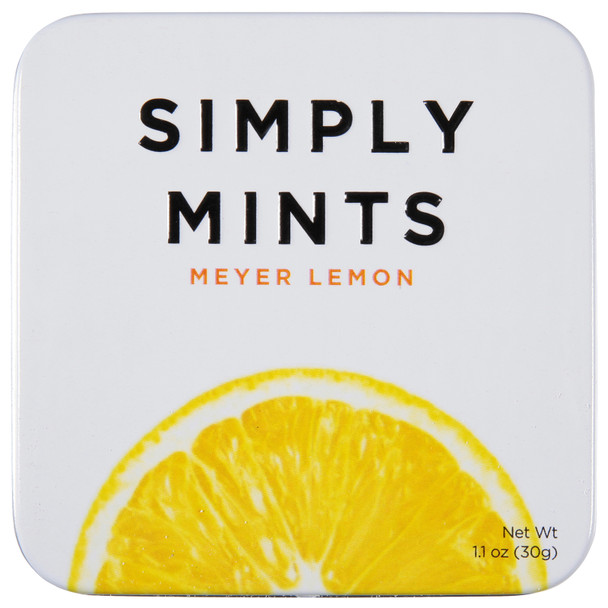 Simply Gum - Mints Meyer Lemon - Case Of 6 - 1.1 Ounces