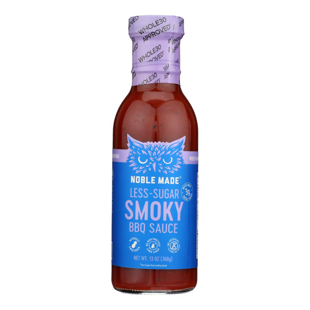 Noble Made - Sauce Barbecue Smoky - Case Of 6-13 Ounces