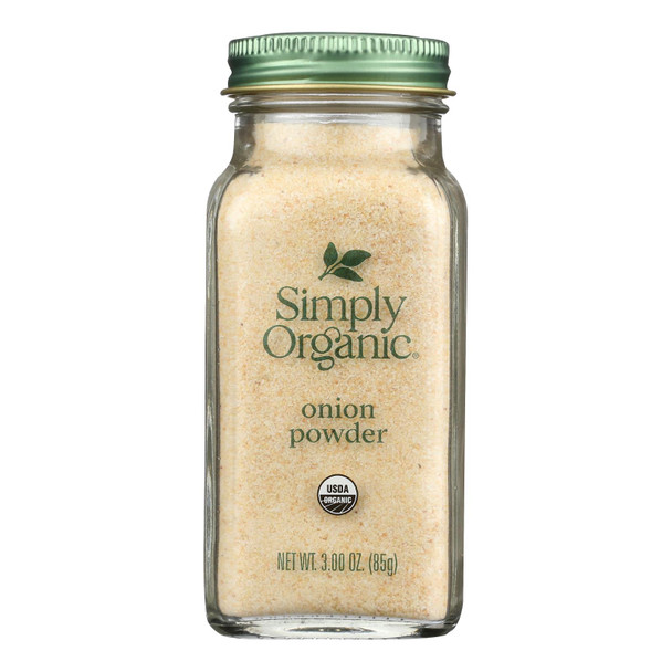Simply Organic - Onion Powder Organic - Case Of 6-3 Ounces