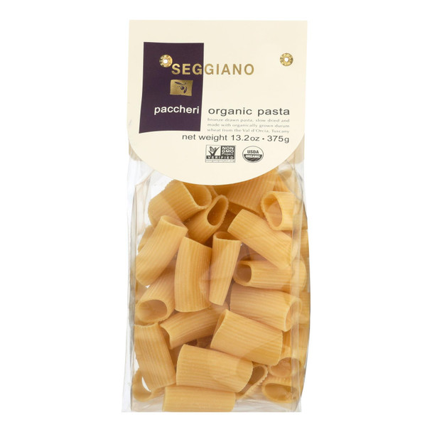 Seggiano - Pasta Organic Paccheri - Case Of 6 - 13.2 Ounces