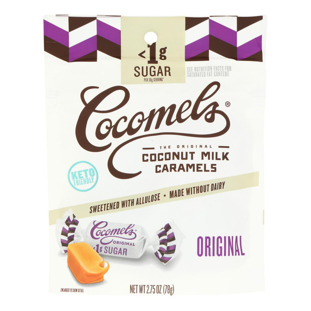 Cocomels - Caramel Coconut Milk Original Sugar Free - Case Of 6-2.75 Oz