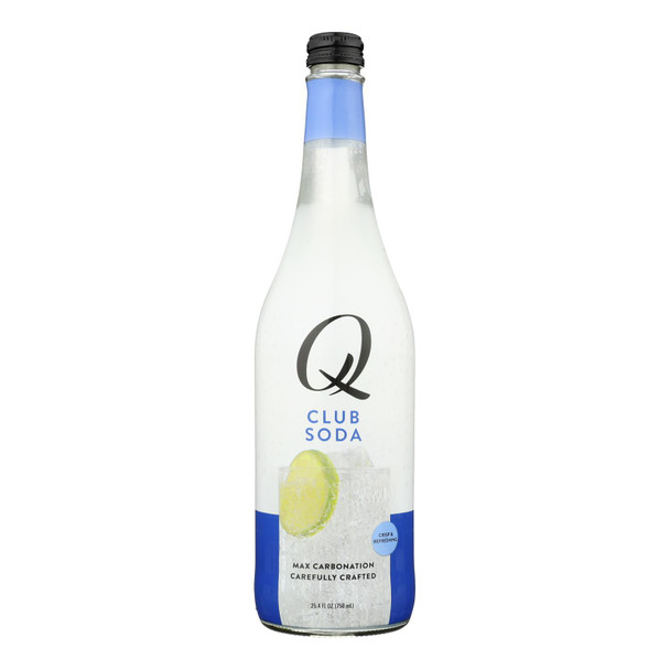 Q Drinks - Club Soda - Case Of 8-25.4 Fz