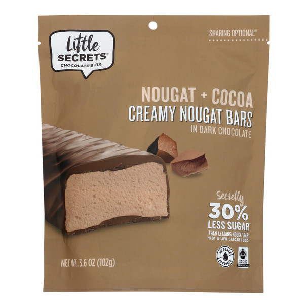 Little Secrets - Nougat Bar Cocoa - Case Of 6-3.6 Oz
