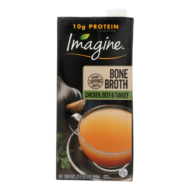 Imagine Foods - Broth Hearth Bone - Case Of 6-32 Fz