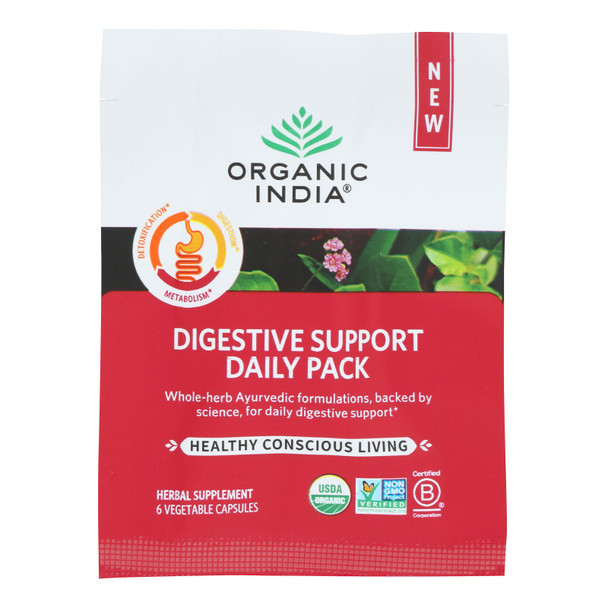 Organic India - Digestive Daily Suprt - 1 Each-30 Ct