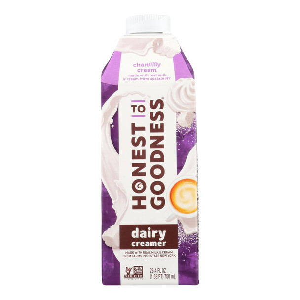 Honest To Goodness - Crmr Dairy Chantilly Cream - Case Of 6-25.4 Fz