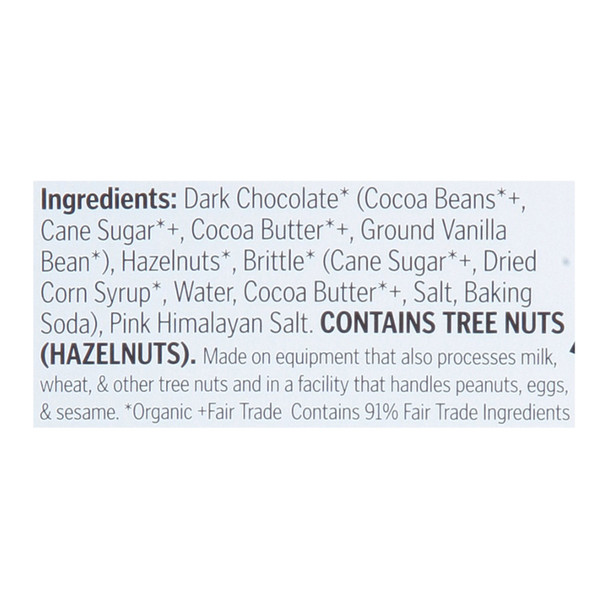 Theo Chocolate - Bar Ntcrkr Brttle 55% - Case Of 12-2.8 Oz