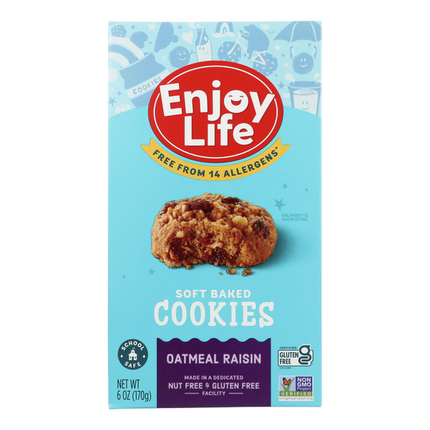 Enjoy Life - Cookie Soft Bakd Oatmeal Raisn - Case Of 6-6 Oz