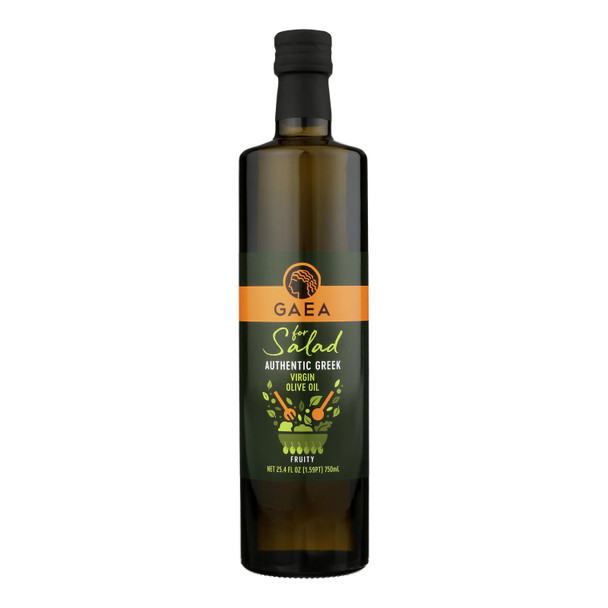 Gaea - Evoo Salad Greek - Case Of 6-25.4 Fz