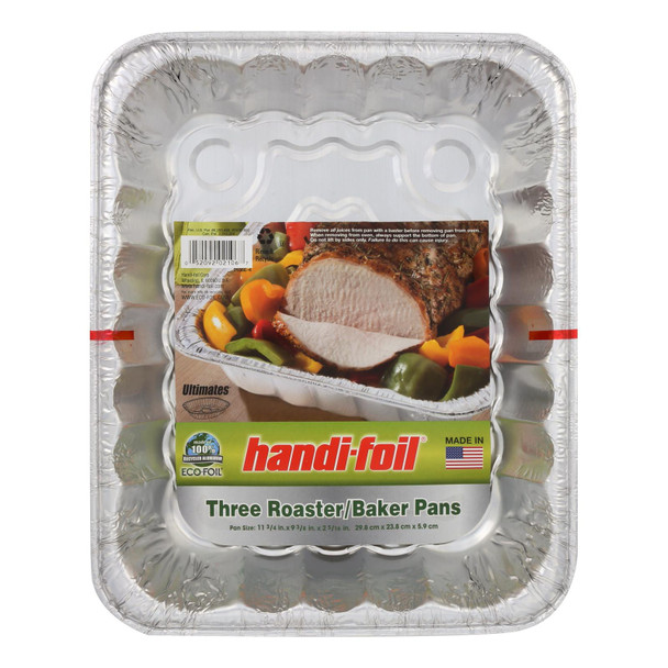 Handi Foil - Eco Ultra Rstr/baker - Case Of 12-3 Count