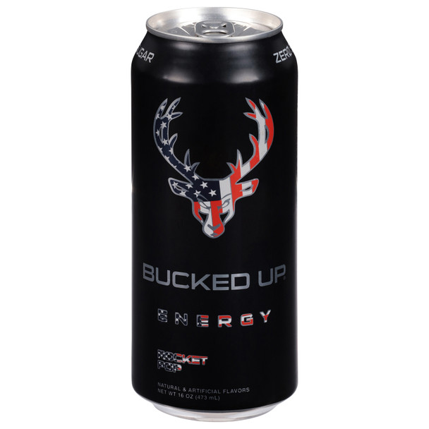 Bucked Up - Energy Drink Rocket Pop - Case Of 12-16 Oz