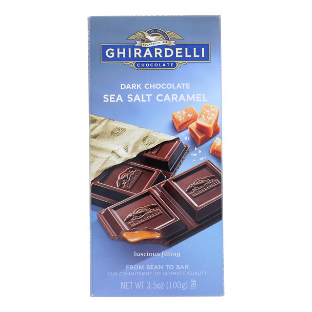 Ghirardelli Dark Chocolate - Case Of 12 - 3.5 Oz