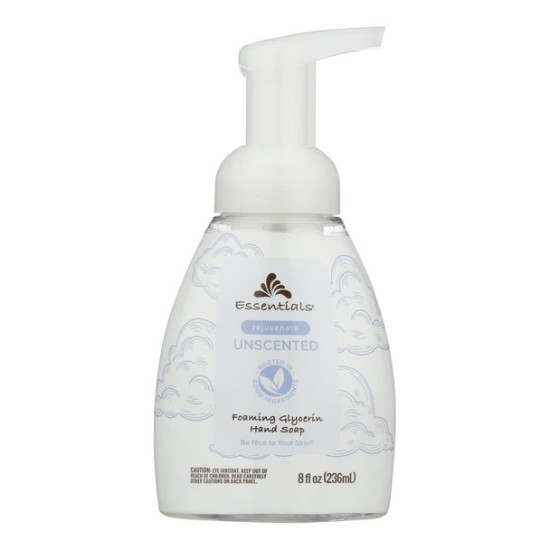 Essentials - Hand Soap Foam Gentle Unscented - 1 Each-8 Fluid Ounces