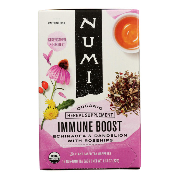 Numi Tea - Hrbl Tea Immune Bst - Case Of 6-16 Bag