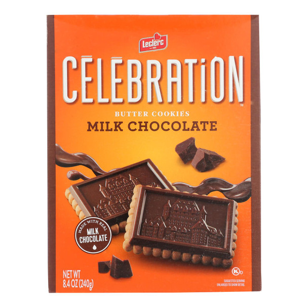 Celebration Cookies - Bttr Ckies Milk Chocolate - Case Of 12-8.4 Oz