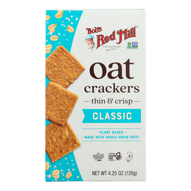 Bob's Red Mill - Cracker Oat Classic - Case Of 5-4.25 Oz