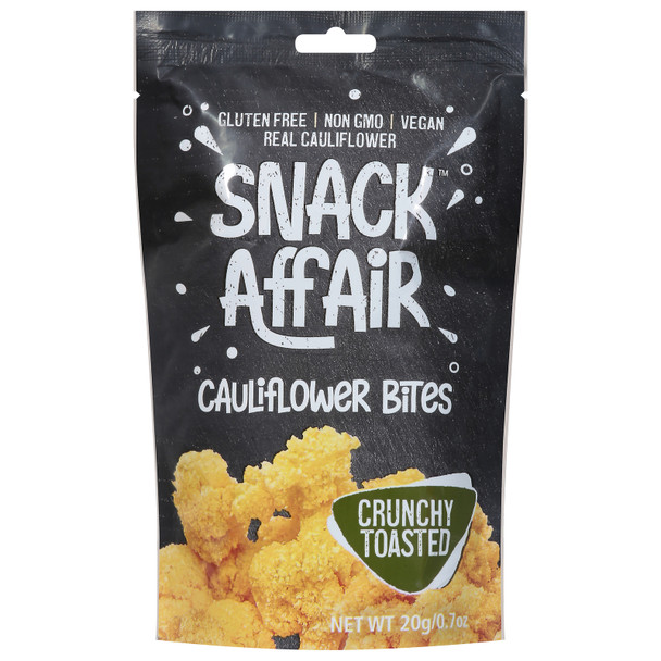 Snack Affair - Veg Bites Cauliflower - Case Of 24-0.7 Oz