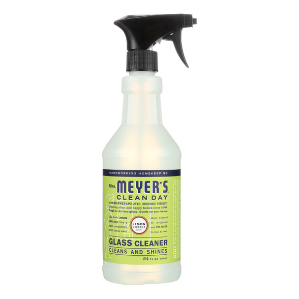 Mrs. Meyer's Clean Day - Glass Cleaner - Lemon Verbena - Case Of 6 - 24 Oz