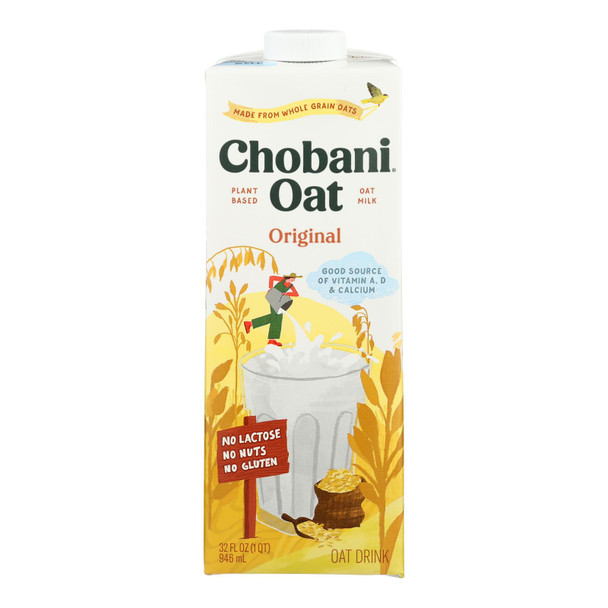 Chobani - Oat Milk Original - Case Of 6-32 Fz