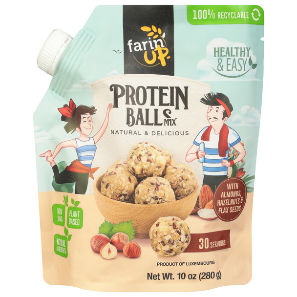 Farinup - Mix Protein Balls Nuts - Case Of 6-10 Oz