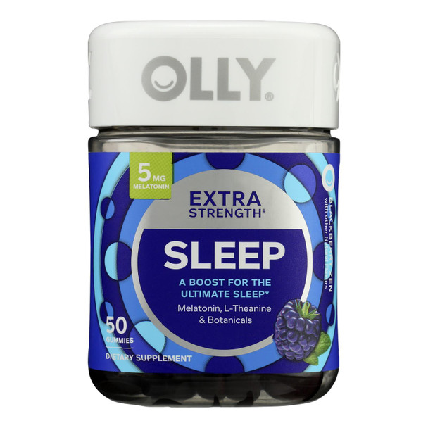 Olly - Gmmy Supp Xtra Slp Blkbry - 1 Each-50 Ct