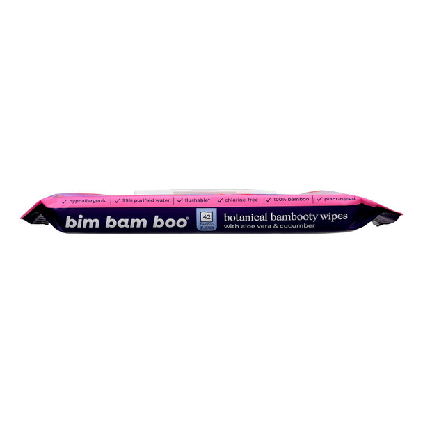 Bim Bam Boo - Wipes Flushable - Case Of 8-42 Ct
