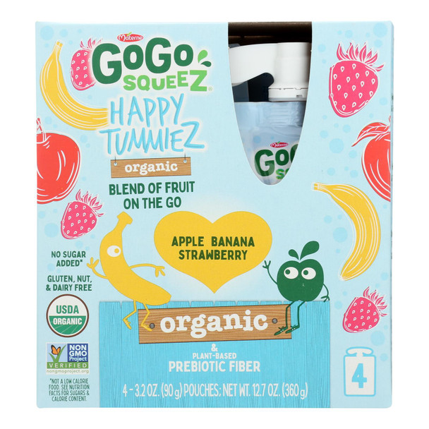 Gogo Squeez - Hpytmz Apls Banana Sq - Case Of 6-4/3.2 Oz