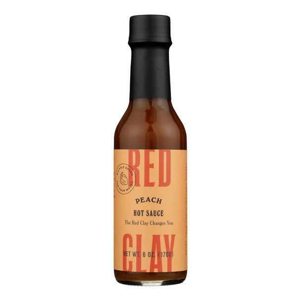 Red Clay - Sauce Peach Spicy - Case Of 6-6 Oz