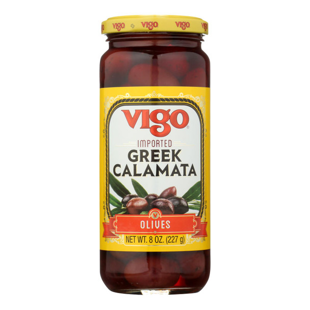 Vigo - Calamata Olives Greek - Case Of 6 - 6 Oz