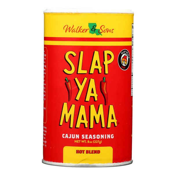 Slap Your Mama - Seasoning Cajun Hot - Case Of 6-8 Ounces
