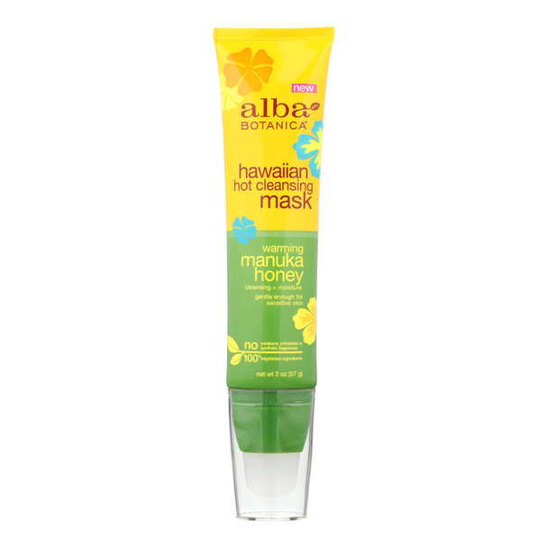 Alba Botanica - Clnsng Mask Face Warm Honey - 1 Each-2 Oz