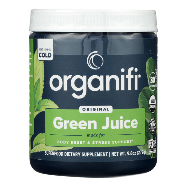 Organifi - Superfood Supplement Powder Grnjce - Case Of 6-9.8 Oz