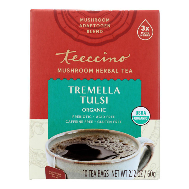 Teeccino - Mush Tea Trmlla Tulsi - Case Of 6-10 Bag