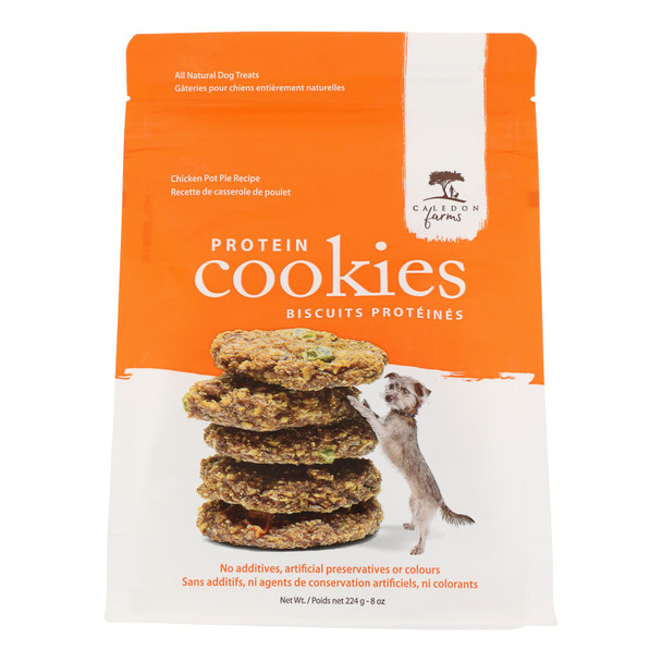 Caledon Farms - Dog Treat Chicken Protein Cookie - Case Of 4-8 Oz