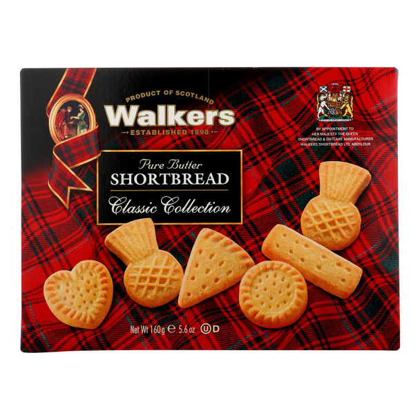 Walkers Shortbread Assorted Shortbread - Case Of 12 - 5.6 Oz