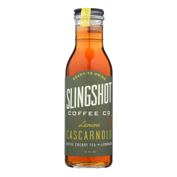 Slingshot Coffee - Coffee Cld Brew Cherry Cascara - Case Of 6 - 12 Fz