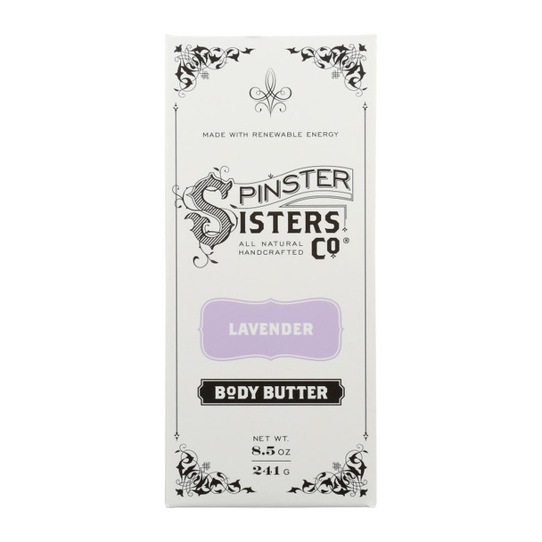 Spinster Sisters Co. - Body Butter Lavender - Case Of 4-8.5 Oz