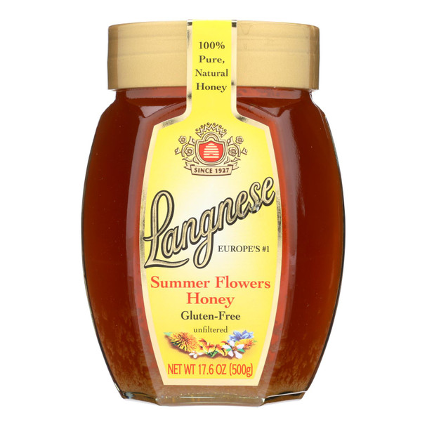 Langnese Honey Summer Flowers - Case Of 10 - 17.6 Oz.