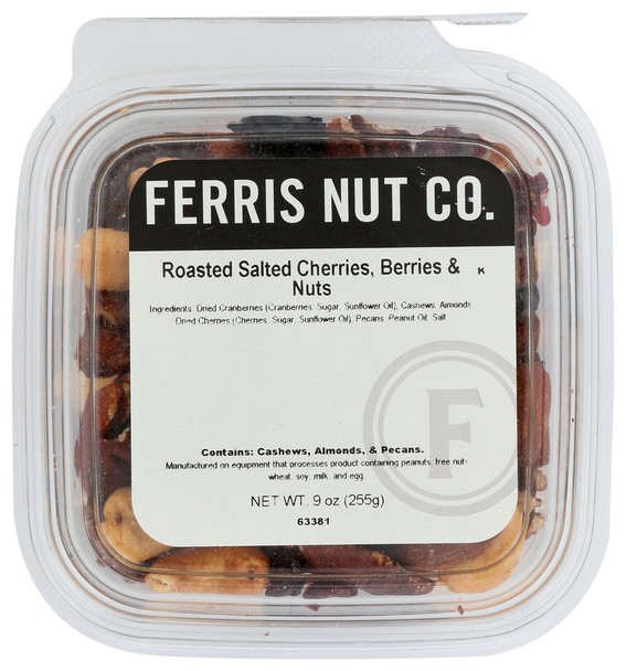 Ferris Eb Mix Fruit & Nuts Rstd Sltd - Case of 12 - 9.000 OZ