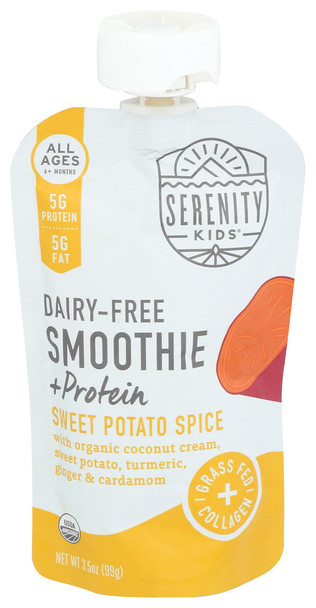 Serenity Kids Smoothie Swt Ptato Spce - Case of 6 - 3.500 OZ