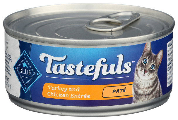 Blue Buffalo Cat Tstful Trky Chic Pate - 5.500 OZ