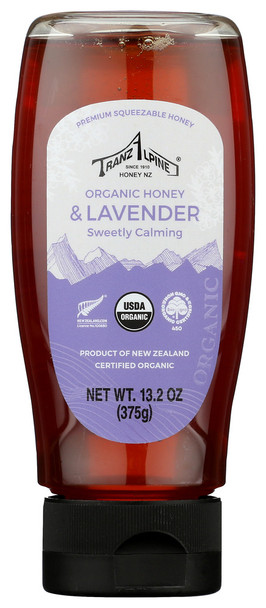 Tranzalpine Honey Lavndr Infusin Org - Case of 12 - 13.20 OZ