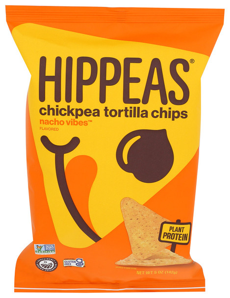Hippeas Chips Tortilla Nacho Vbs - Case of 12 - 5.000 OZ