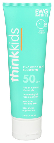 Think Sunscreen Kids Spf 50 - Case of 3 - 3.000 FO