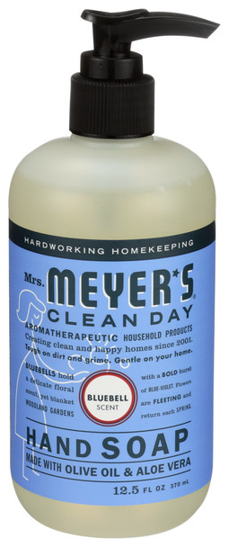 Mrs Meyers Clean Day Soap Hand Liq Bluebell - Case of 3 - 12.50 OZ