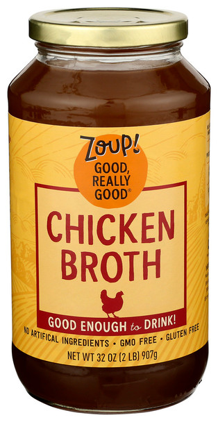 Zoup Good Really Broth Chicken - Case of 6 - 32.00 OZ